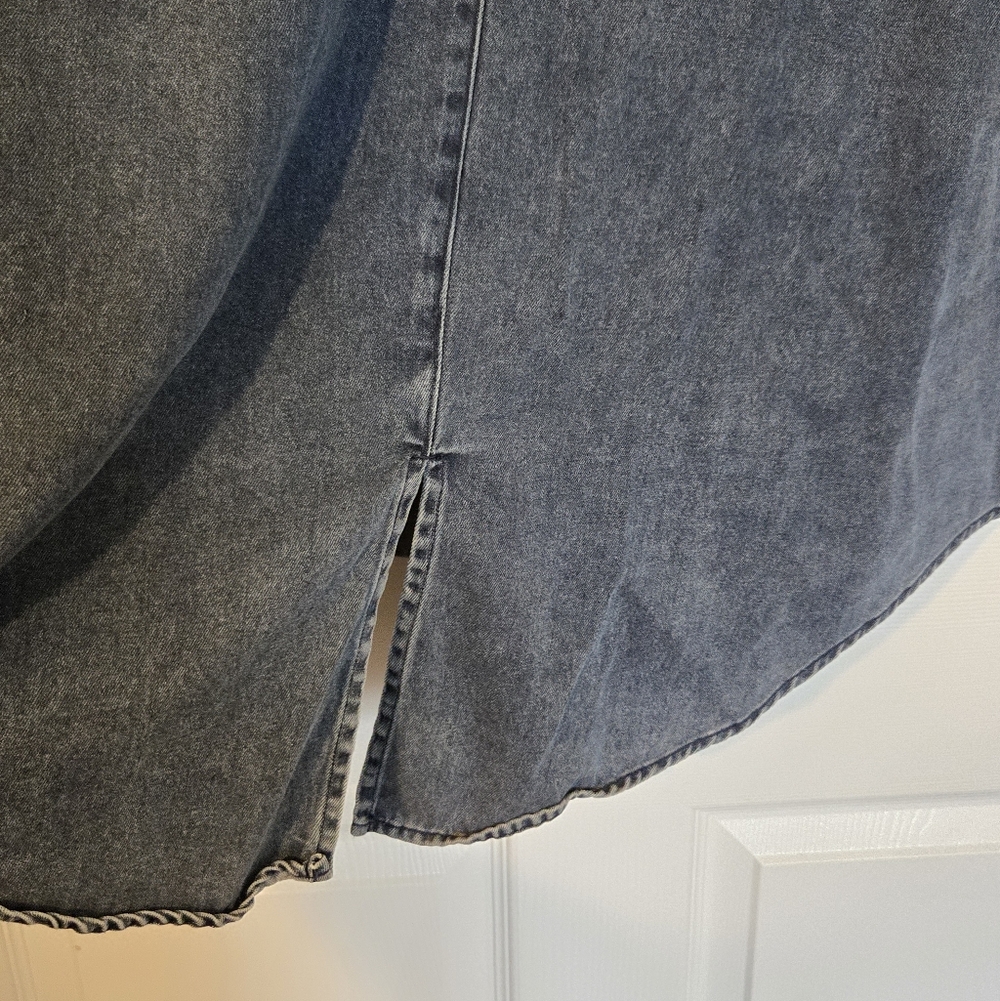 Citron Blue Denim Dress/Shirt - Picture 4 of 5